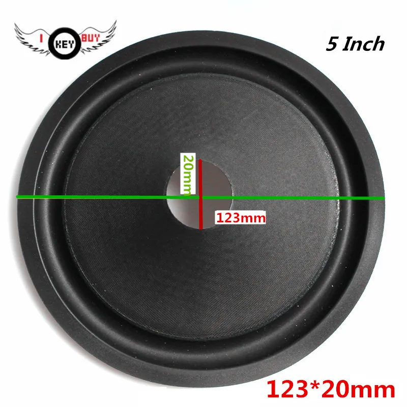 

5pcs/Lot 5" 6" 8" Inch Speaker Paper Cone Foam Edge Surround Basin Woofer Repairable Midrange Part Accessories