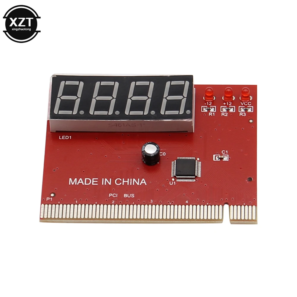 4-Digit Computer Motherboard Mini PCIE LPC Debug Post Card  Digital PCI PCI-E LED Diagnostic Display Tester card Test PC Desktop