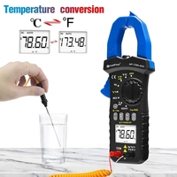 HP-7200APP Digital Clamp Multimeter TRMS 6000 Counts for AC/DC Current Voltage Resistance Capacitor Frequency NCV Temperature