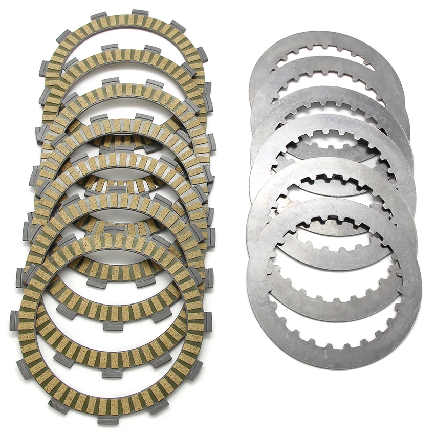 

Motorcycle Clutch Friction Disc Plate Kit For Honda CR125R 1986-1999 OEM:22321-KA3-710 22201-KS6-700 Motorcycle Accessories