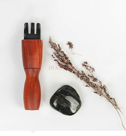 Electric head treatment equipment dredge loose glutinous stone warm moxibustion head massage equipment meridian claw head