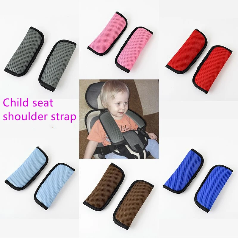 1 Pair Baby Infant Stroller Cushion Car Seat Vehicle Safety Shoulder Strap Cover Pad Strap Pad