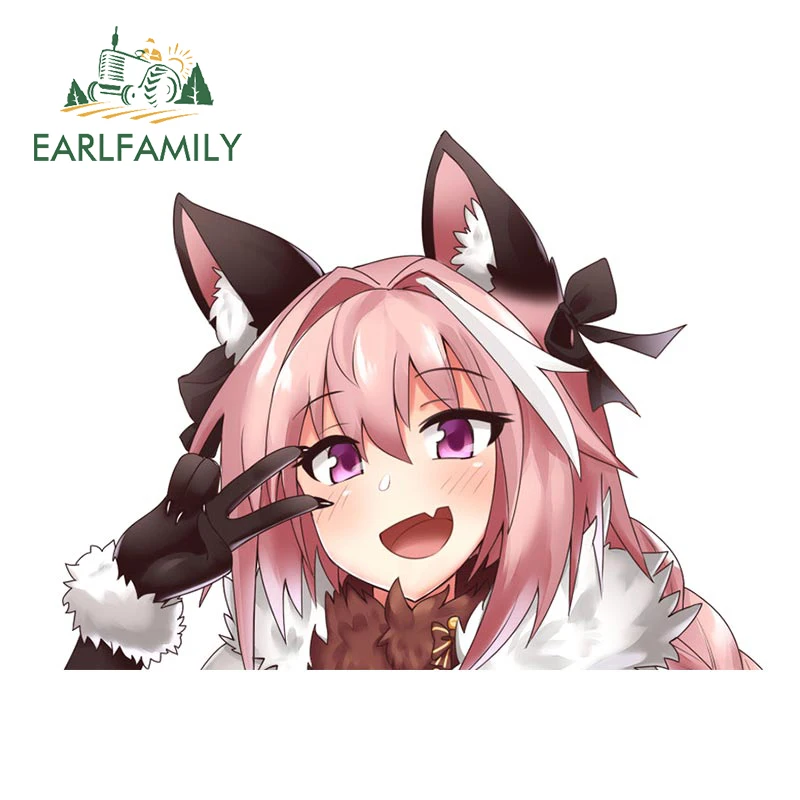 EARLFAMILY 13cm x 10cm für Astolfo Auto Aufkleber Wasserdicht Persönlichkeit Kreative Aufkleber Auto Zubehör Helm Motorrad Decor