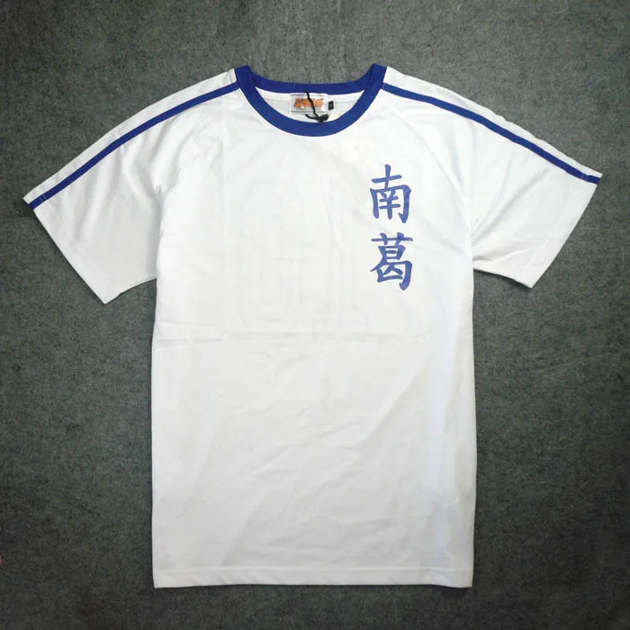 Captain Tsubasa Nankatsu Football Team No.10 Ozora Tsubasa Cosplay Top Tee Shirt Anime White Short Sleeve T-shirt