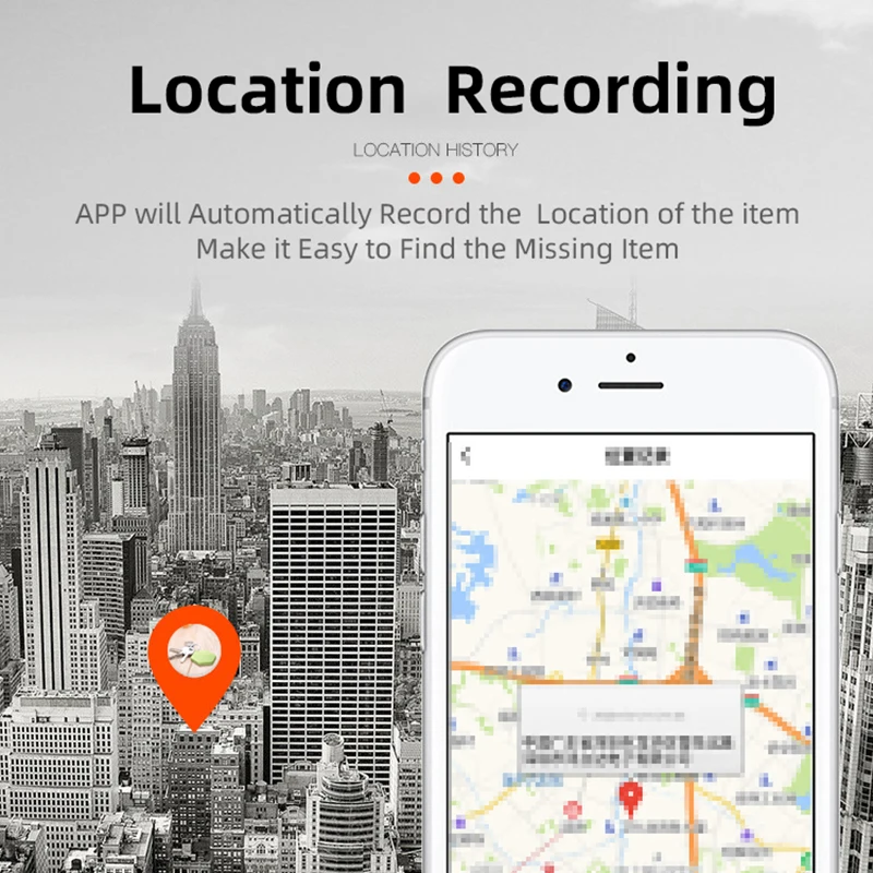 Tuya Smart Life Anti-Lost บลูทูธ Finder อุปกรณ์,โทรศัพท์มือถือสูญหาย,Bi-Directional Finder,แท็ก GPS Tracker แบตเตอรี่