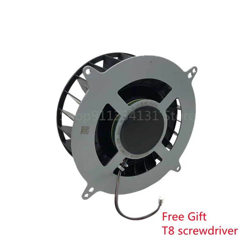 

DC12V 2.4A Cooling Fan for Sony PlayStation 5 12047GA-12M-WB-01/G12L12MS1AH-56J14 23 blades ultra quiet Cooler Fan for PS5