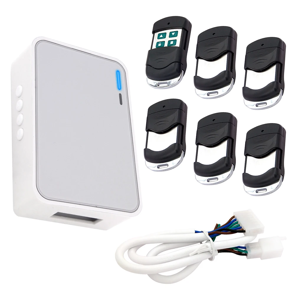 

Wireless RF Switch 433Mhz Universal Remote Control Transmitter Receiver Smart Home Assistant For The Garage Door Tubular Motor