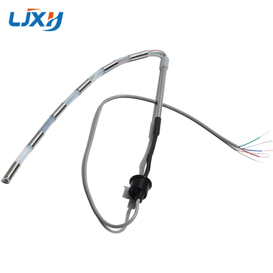 LJXH 4 Wires Transparent Silicon Steel Solar Water Heater Accessories Measuring Sensor Probe Suitable for Water Tank