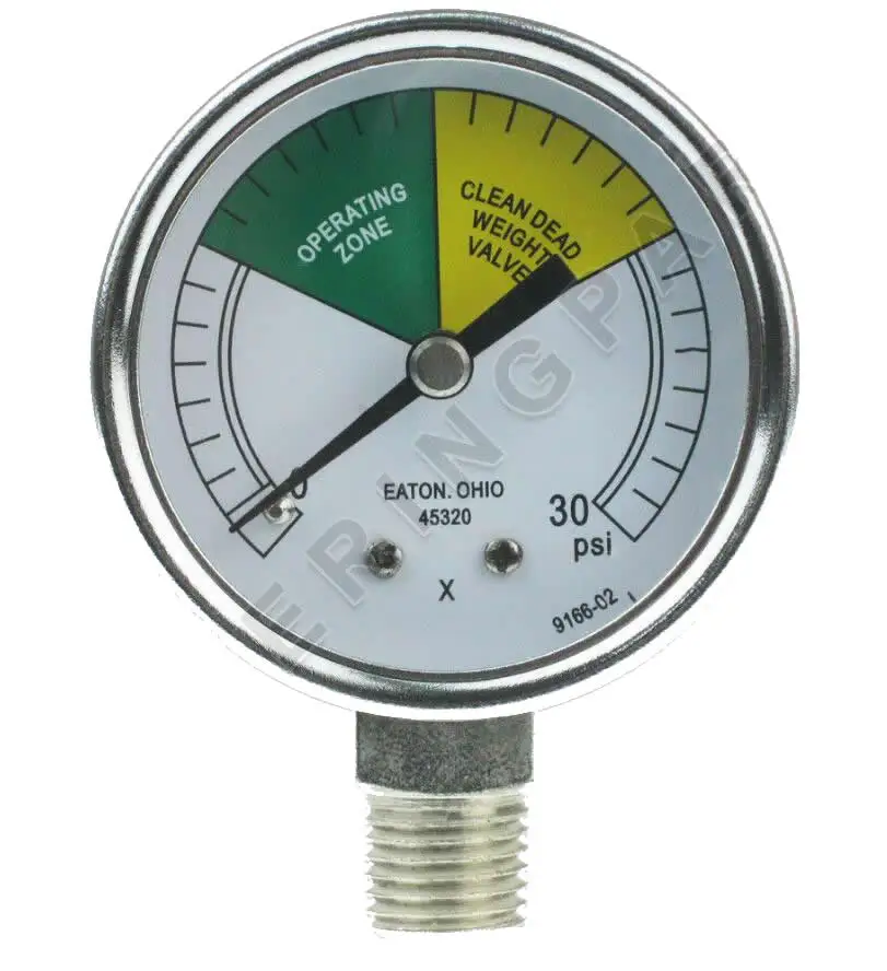 

HENNY PENNY HP-16910 PRESSURE CHICKEN FRYER GAUGE DIAL DISPLAY GREEN YELLOW 0-30