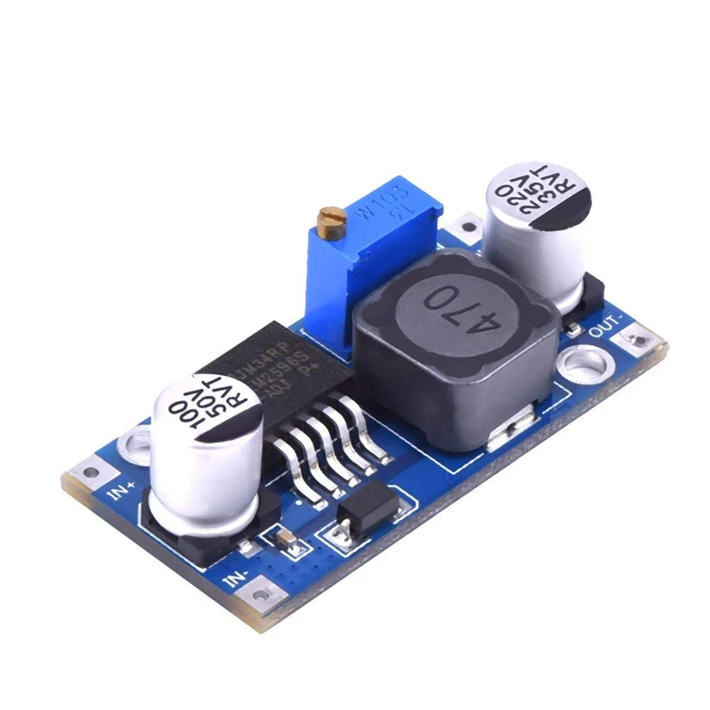 LM2596s Regulator LM2596 DC-DC Voltage Step Down 3A Verstelbare Step Down Module LM2596S-ADJ 24V 12V 5V 3V Voeding Module
