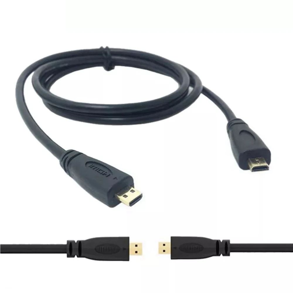 0,3 M-1M 3FT 100cm Micro HD-kompatibel Stecker auf Micro HD Männlichen Typ D, um Männliche D Kabel