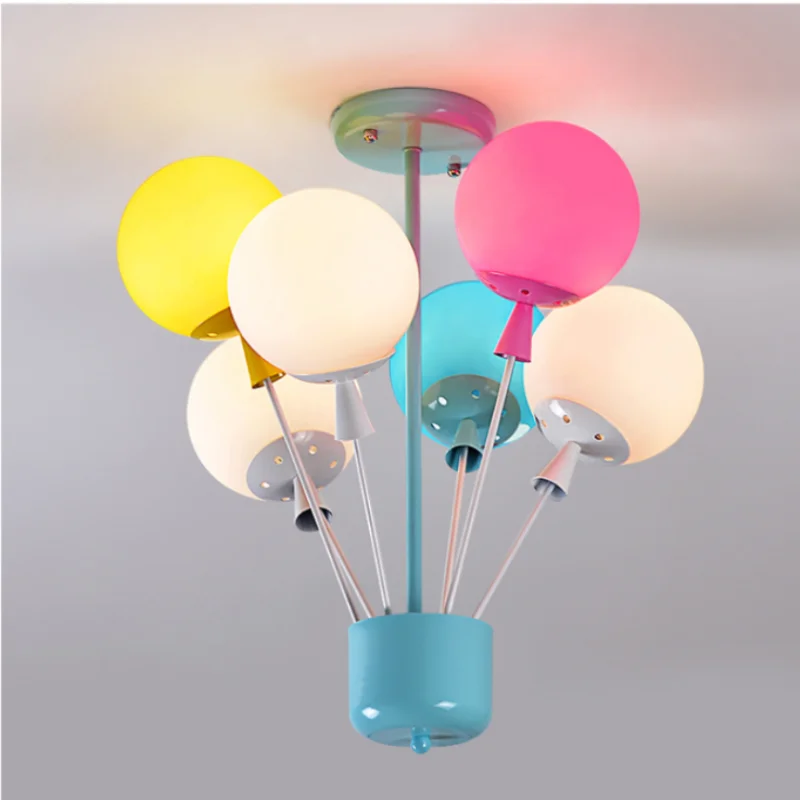 

LED Balloon ceiling light living dining room baby ceiling lights decorative child ceiling lamp Children Boy Girl room lamp