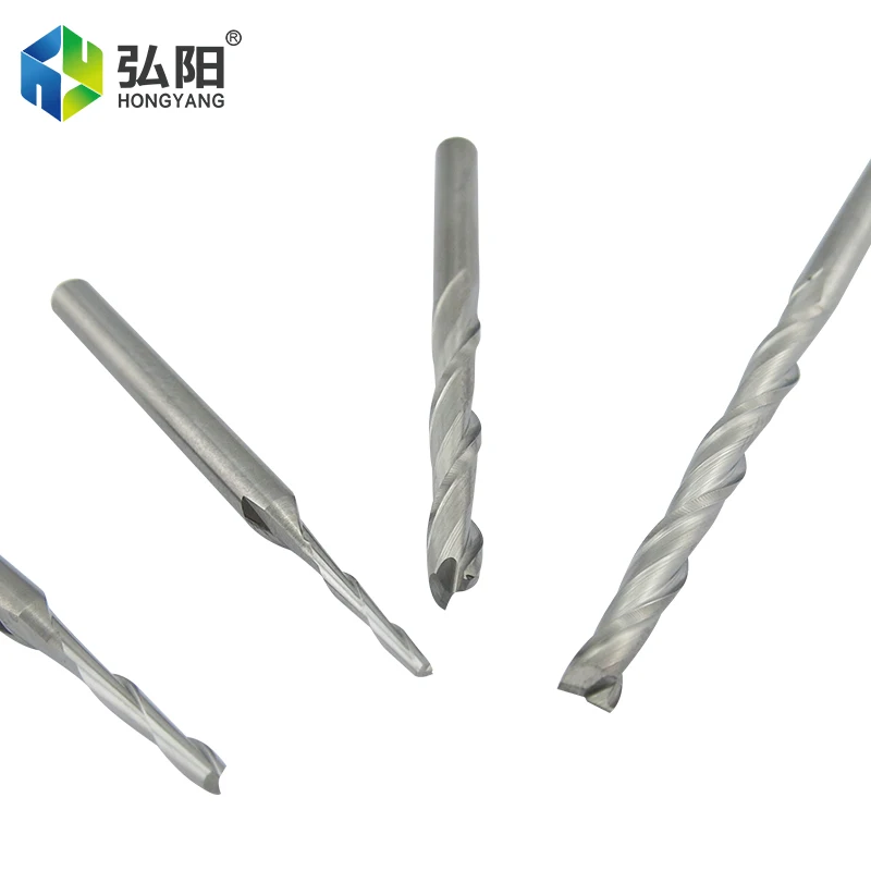 1pc Woodworking Cutter, 2 Blade Spiral Carbide Drill, CNC Milling Machine, Wood MDF, Acrylic Cutter, Woodworking End Mill