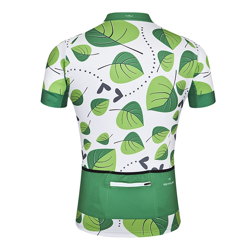 KEYIYUAN Summer Men Short Sleeve Cycling Jersey MTB Bike Shirt Tops Clothing Mayots Ciclismo Hombre Fiets Kleding Mannen