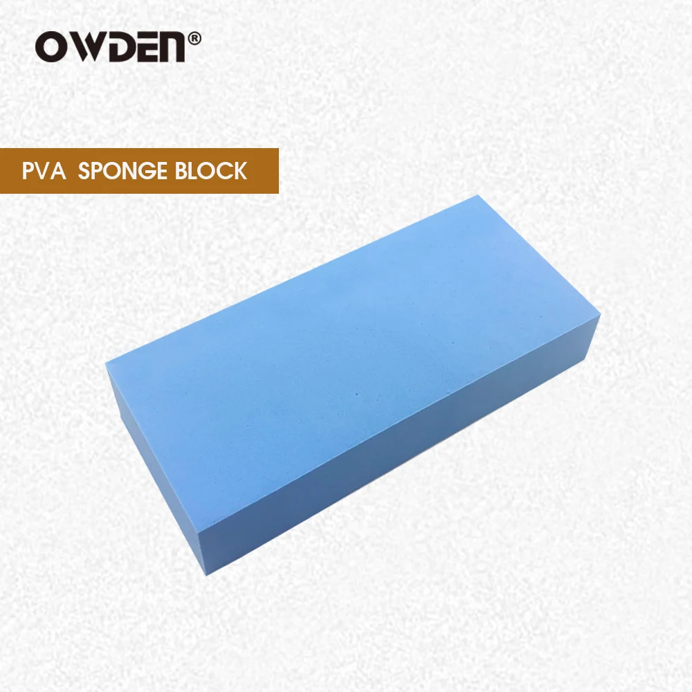 OWDEN spugna per intaglio in pelle PVA Square Super Sponge Mat strumento di pulizia adatto