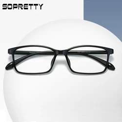 54-17-147 Korea Square TR90 Glasses Frames for Myopia Prescription , Men Women Plastic Hyperopia Optical Eyeglasses Frame FK121