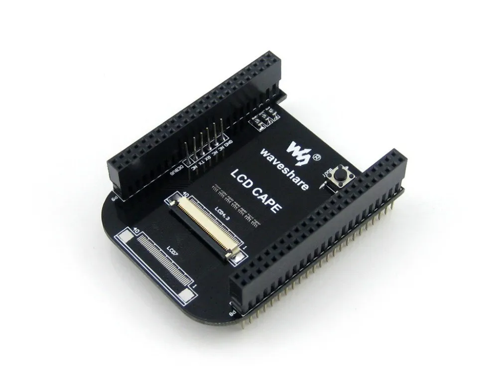 BB nero pacchetto C con BeagleBone nero Rev C 512MB 4GB 8bit braccio Cortex-A8, schermo LCD da 4.3 pollici, include 8 moduli