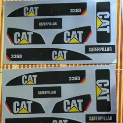 Sticker set for Huina 580 1580 TR-211m 23 channel Rc Excavator Amewi 1:14 decals