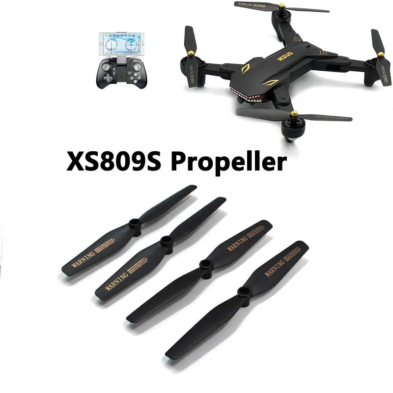 

VISUO XS809S XS809HW Foldable Drone Wifi Quadcopter Original Propeller Props Maple Leaf Blade Spare Part Accessory