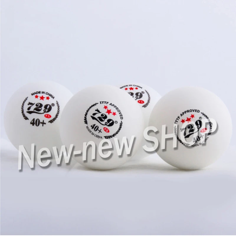 Genuine 729 Friendship 3-Star Seam 40+ Plastic Table Tennis Balls New Material ITTF APPROVED Poly Ping Pong Balls