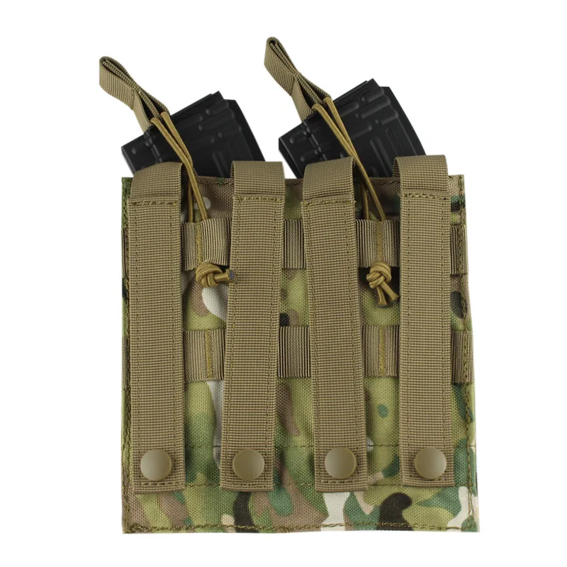 VULPO Double Open Top Magazine Pouch Tactical 7.62 AK Molle Magazine Pouch Shooting MOLLE Mag Carrier