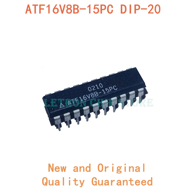 10PCS ATF16V8B 15PU ATF16V8B-15PU DIP-20 DIP20 DIP original and new IC