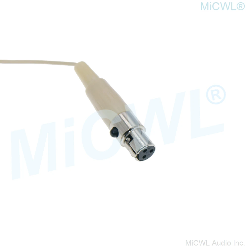 Micrófono profesional MiCWL C800 para AKG Samson Gemini, auriculares inalámbricos BeltPack Mini XLR de 3 pines TA3F, micrófono omnidireccional