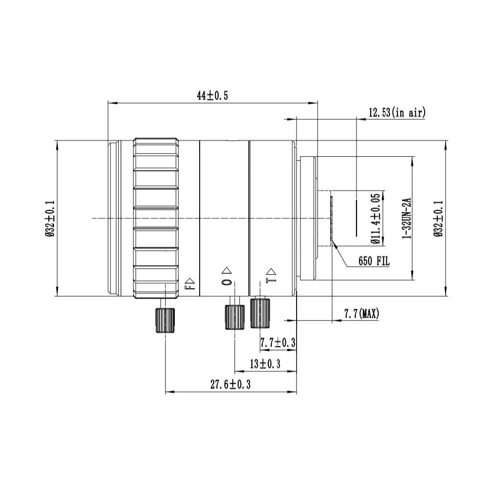 5Megapixel Manual CS Varifocal CCTV Lens 6-22mm IR Filter Long Distance View For Box Camera AHD/IP Camera Free Shipping