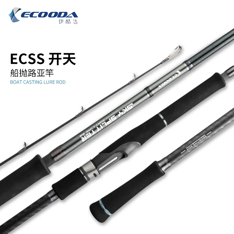 ecooda ecss 2.3M Casting fishing rod SPINNING rod ROU 15-60g bait  Fuji accessories from Japan  sec 2