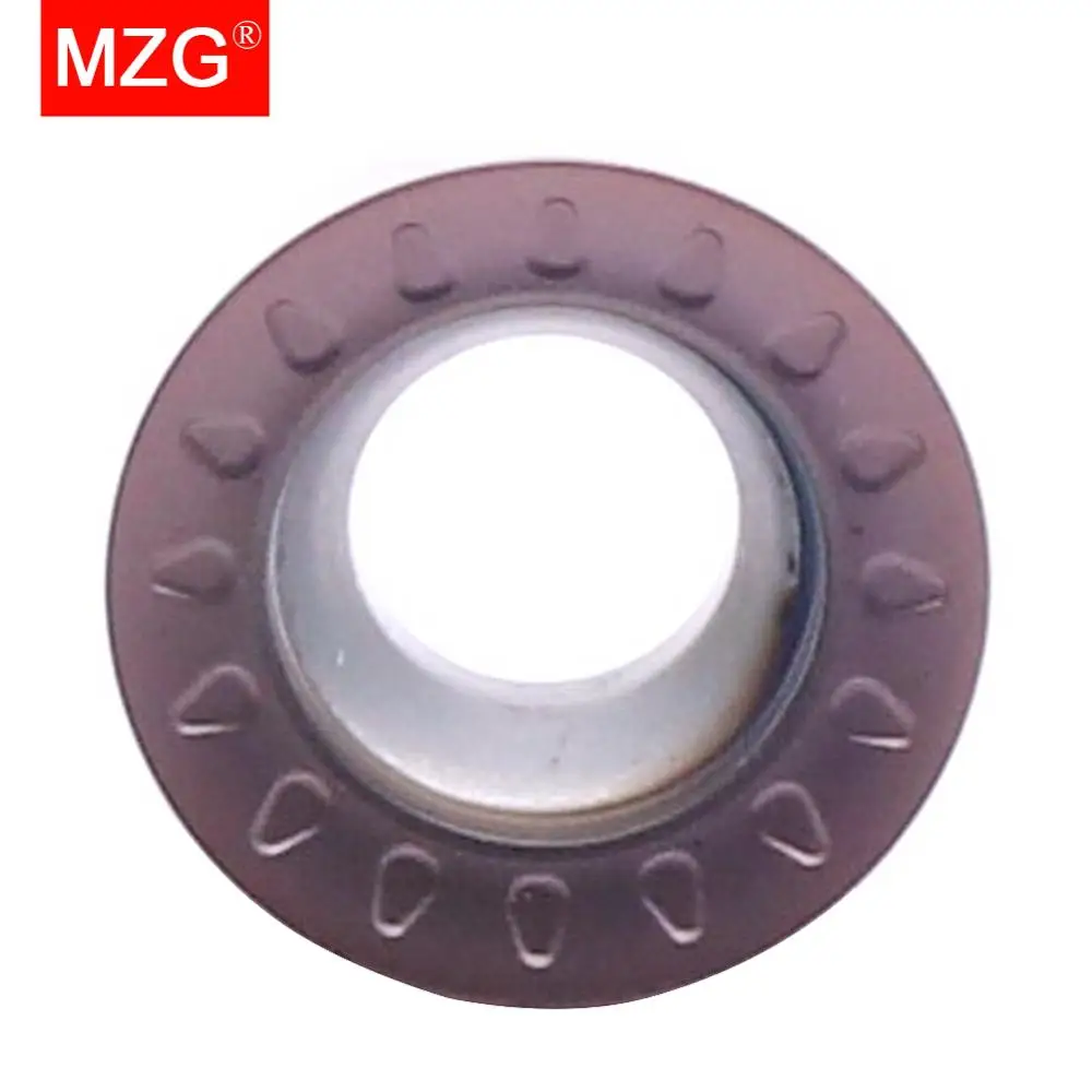 MZG 10PCS RPMT 1204 10T3 08T2 MOE JS ZP152 CNC 카바이드 터닝, 스테인레스 스틸 가공 EMR 밀링 커터 인서트