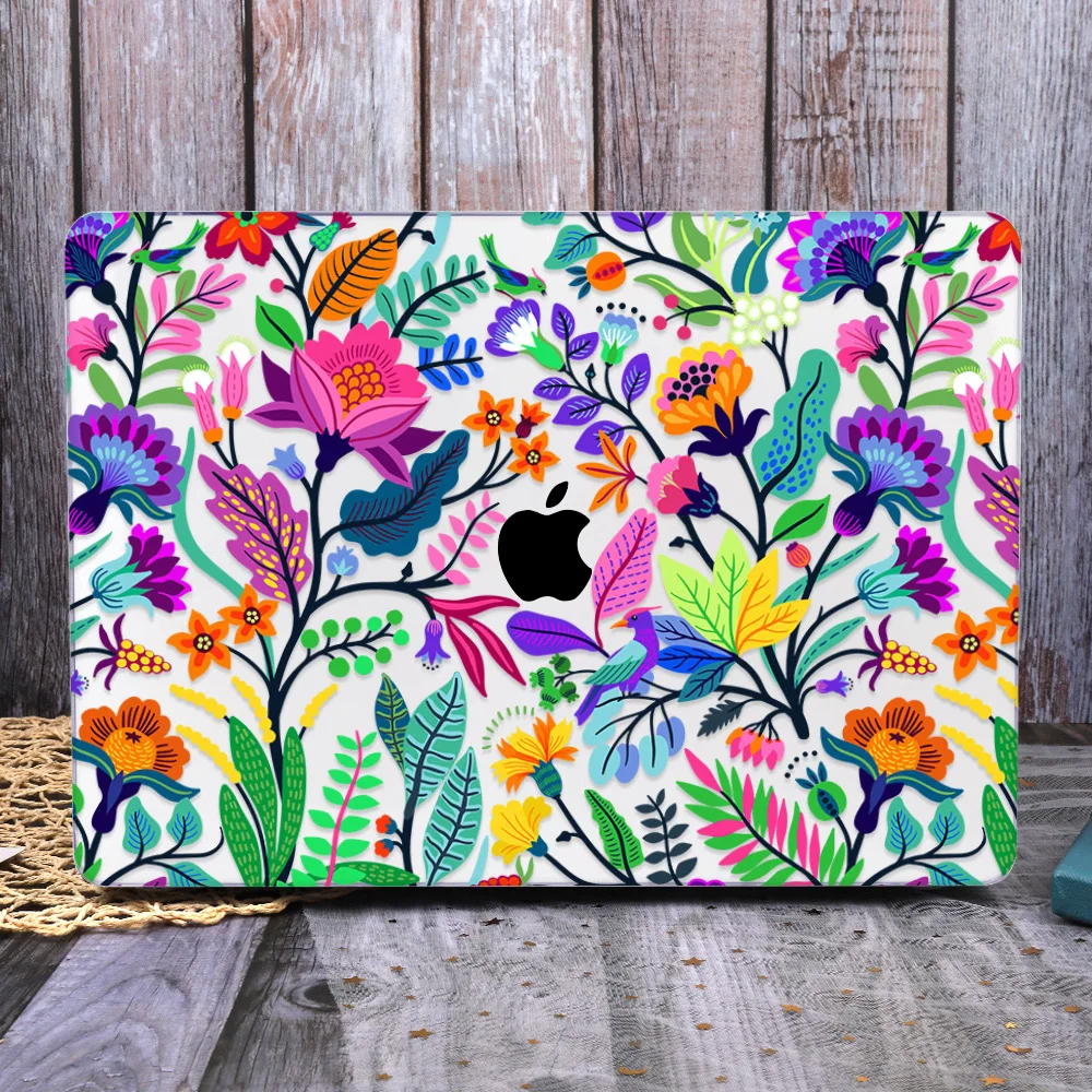 Чехол Redlai для MacBook M4 2025 Pro 13 14 16 дюймов A2251 A2141 2020 M1 A2237 A2338 Пластиковый жесткий чехол с принтом, кожа клавиатуры