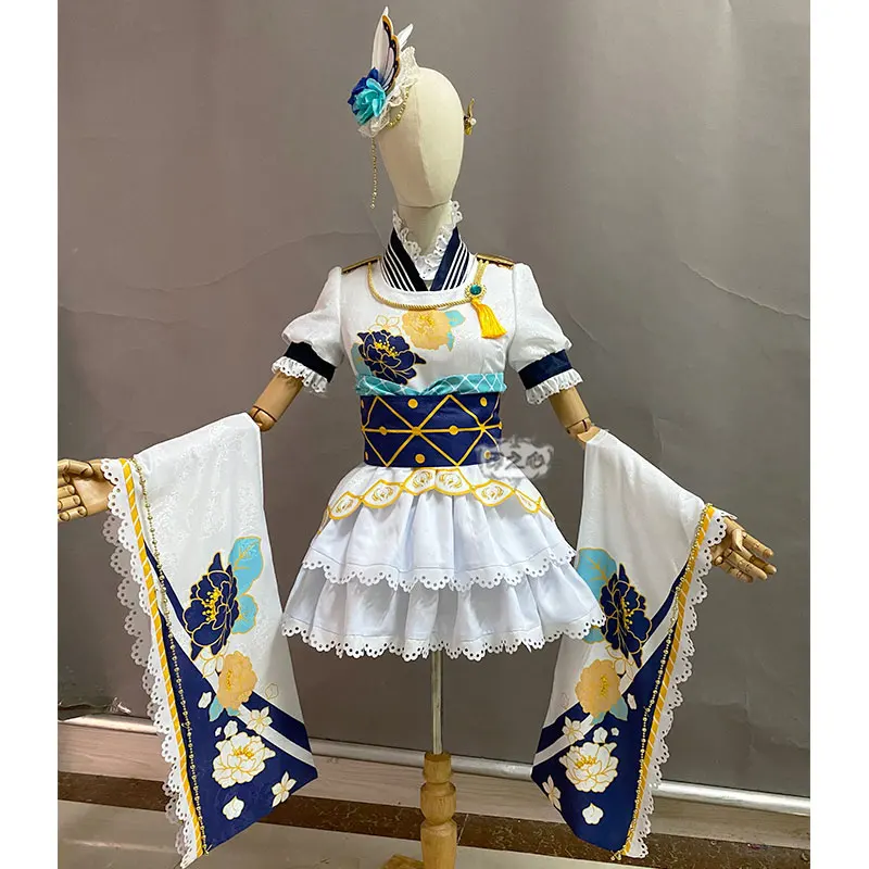 LoveLive! School Idol Festival PERFECT Dream Project Mifune Shioriko Dress Uniforms Cosplay Costume F