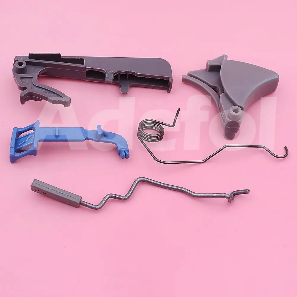Trigger Throttle Rod Choke Spring Kit For Husqvarna 350 353 346 340 345 Chainsaw 503 85 44-01, 503 85 45-01, 503 99 86-01