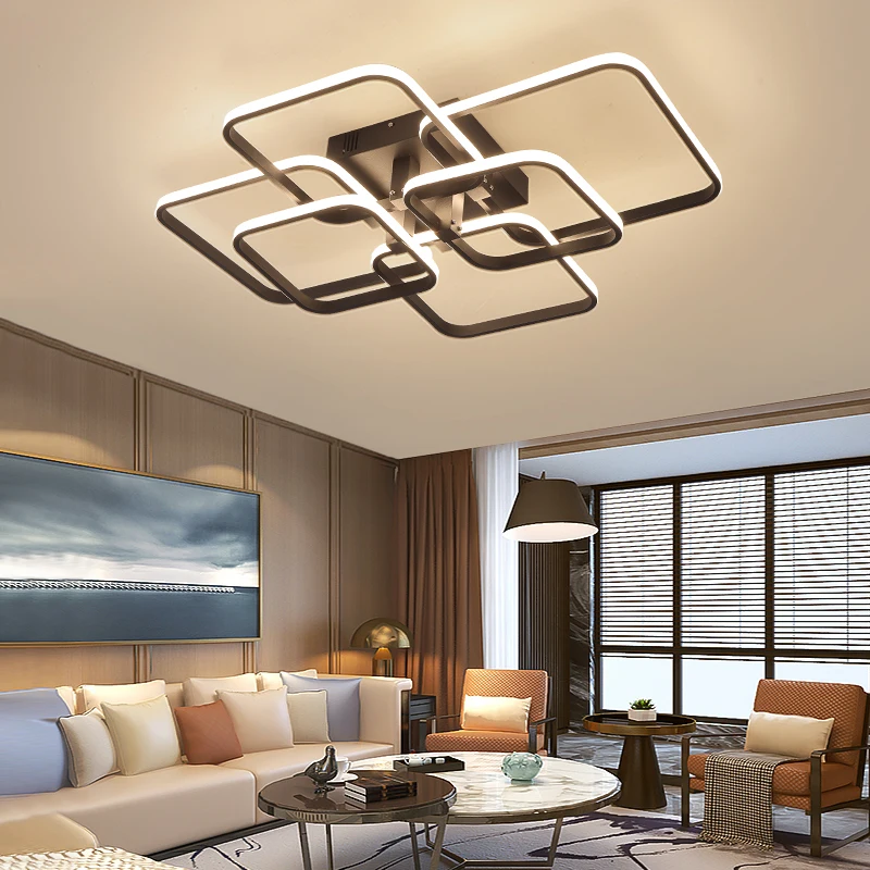 NEO Gleam APP Dimmable RC Led Chandelier For Living Room Bedroom Study Room Smart Home Alexa Modern Led Chandelier Fixtures