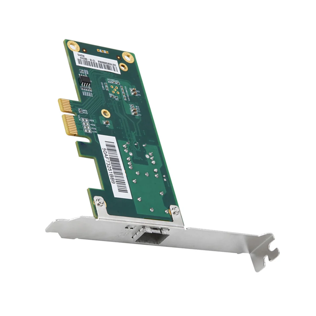 DIEWU TXA026 PCI Express 1x Gigabit Fiber Network Lan Card w/ Single SFP Port 10/100/1000Mbps Ethernet Controller for Desktop PC