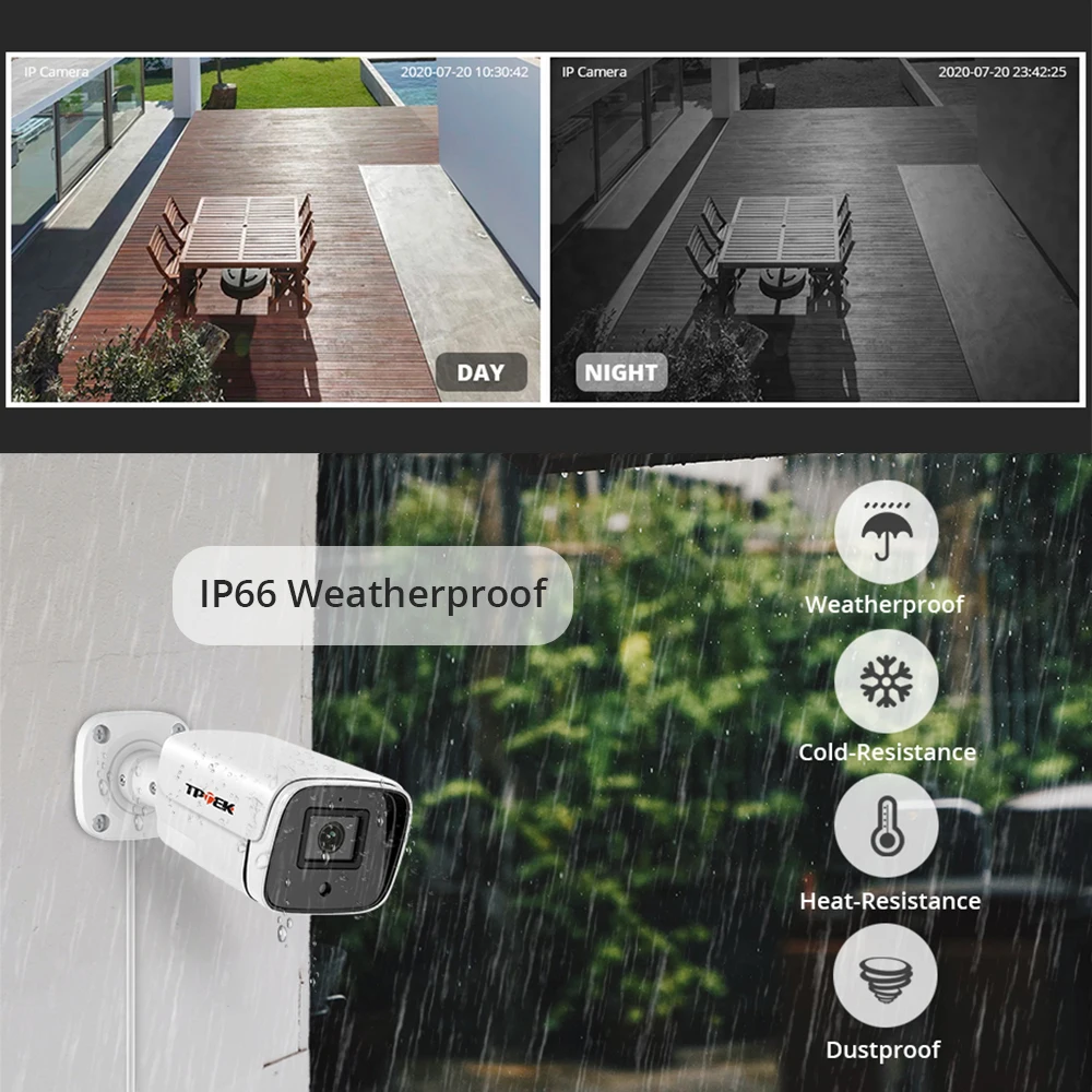 XMeye Smart IP Camera 5MP PoE Outdoor Infrared Night Vision Bullet CCTV 3MP Camara Video Surveillance Security Audio Indoor Cam