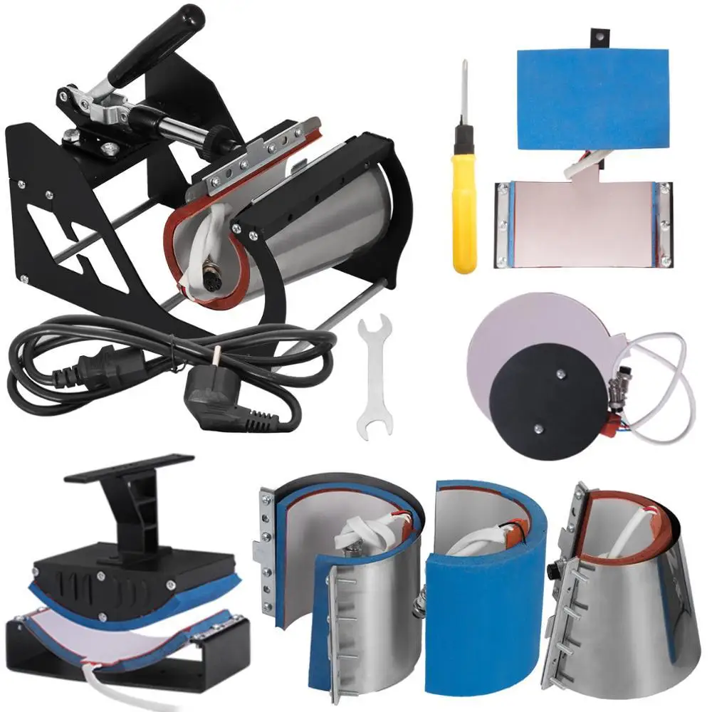 Heat Press 12 X 15 Inch Heat Press Machine 5in1/6in1/8in1 Digital Swing Away Heat Press Machine for T shirts