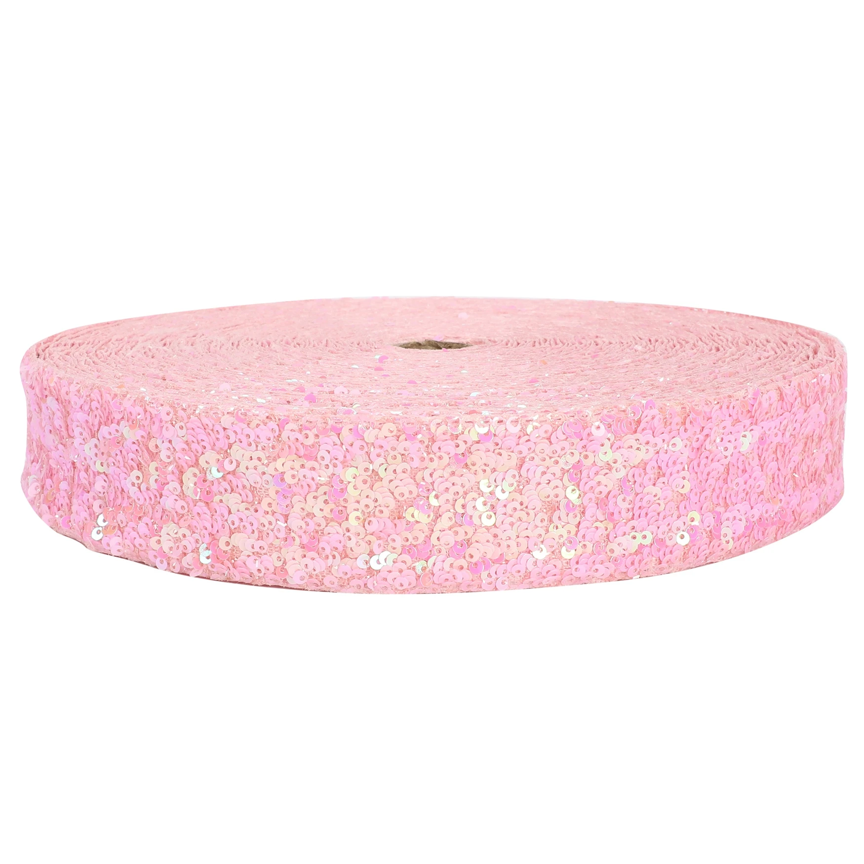 HSDRIBBON Listones 1-1/2 inch 38mm HSD-Genuine Series colorful Spring Summer Sequin Ribbon 25Yards/Roll