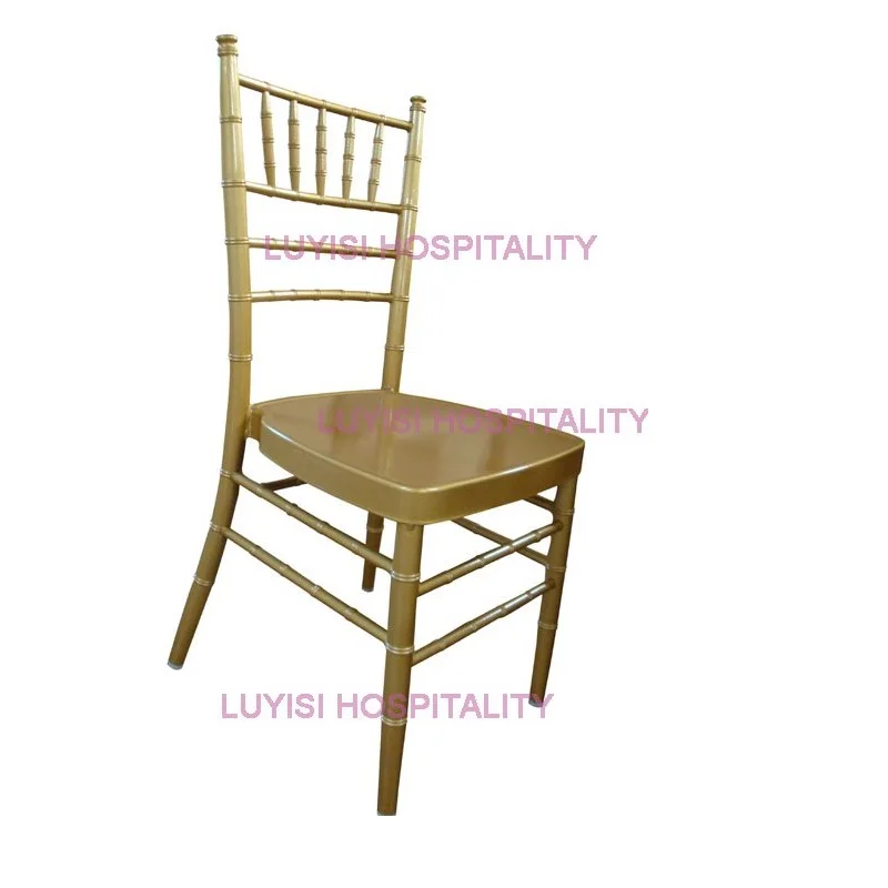 Quality Gold Aluminum Chiavari Wedding Chair