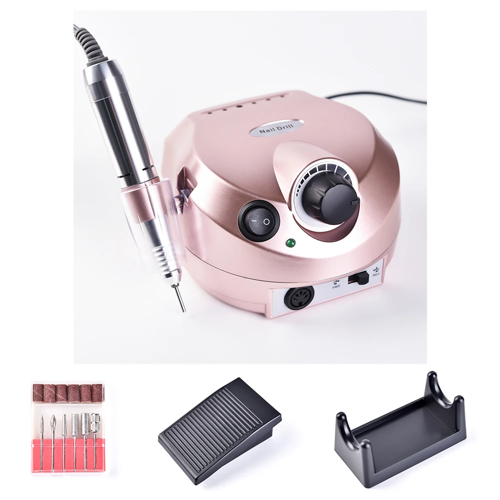 35000RPM Professional Electric Nail Drill Machine Manicure Lathe Master Apparatus For Pedicure Kit Milling Cutter Gel Polisher