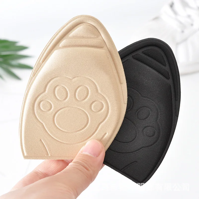 2Pairs Shoe Inserts Big Size Change Small Toe Plug Sport Forefoot Pad Adjustment Men Women Anti-Slip Foot Protection Pad Cushion image 3