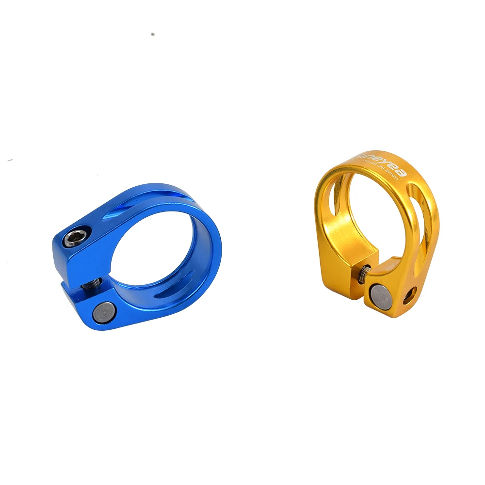 KL68 Aluminum Alloy Bicycle Seat Post Clamp 28.6mm 30.2mm 31.8mm 34.9mm Mountain MTB Road Bike Seatpost Pipe Clamps