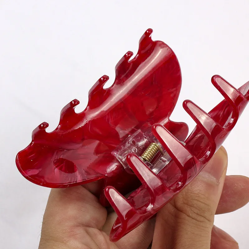 Picture 7: New Acrylic Hair Clip Claw Clip Elegant Colorful Hair Clips for Women Hair Claw Hairpin Girl Claw Clip Hairclip Hair Accessories