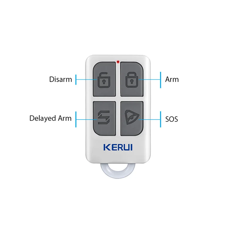 KERUI 3pcs/5pcs Wireless Remote Control For GSM PSTN Home Security Voice Burglar Smart Alarm System G18 G19 W1 W2 W18 K7 D121