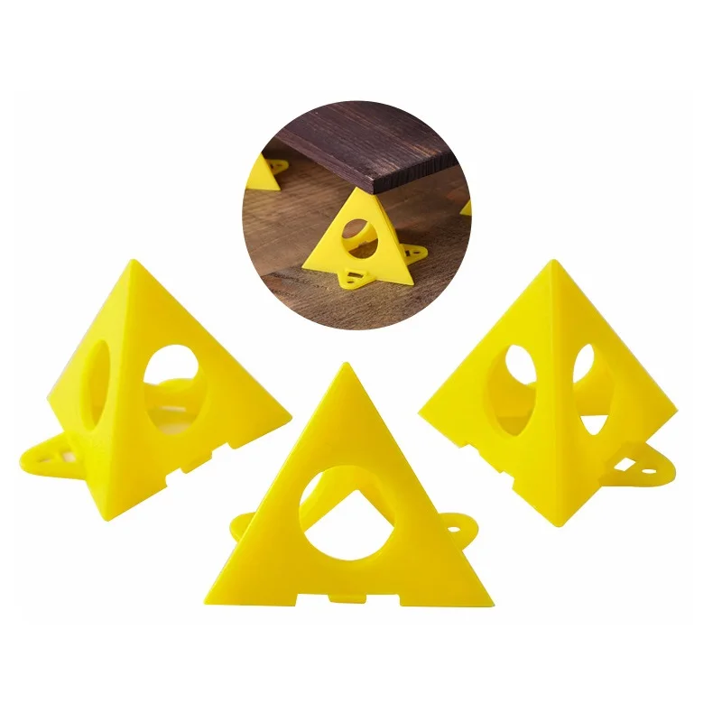 20pcs Triangle Pyramid Stands Set Paint Tool Triangle Paint Pads Feet for Woodworking Accessories Paint Pads Hand Operated Tools
