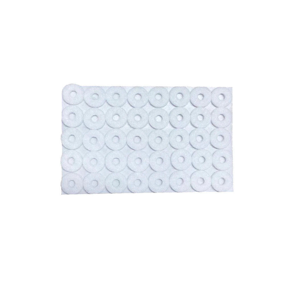 80Pcs (2 Sheets) White Ear Clip Gaskets Conductive Pads Replacement For LASTEK Headache Anxiety Insomnia CES Therapy Device GD-I