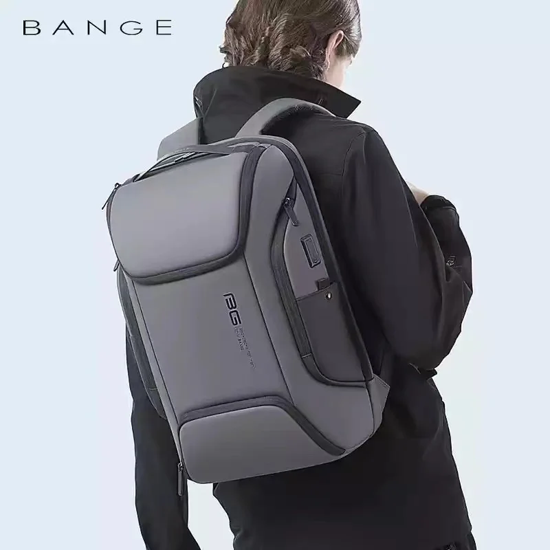 Bange New USB Laptop Backpack Multifunctional Waterproof Large Capacity Travel Bags Daily Work Business Backpack Mochila For Men