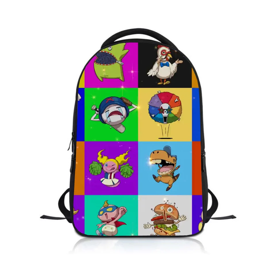 Anime Yo-kai Uhr Studenten Rucksack Schule Tasche Kinder Cartoon Rucksack Jungen Mädchen Rucksack Bookbag Kinder Satchel