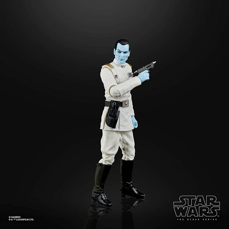 Star Wars The Black Series Archive Grand Admiral Thrawn Toy 6-calowe figurki kolekcjonerskie Rebels Zabawki dla dzieci