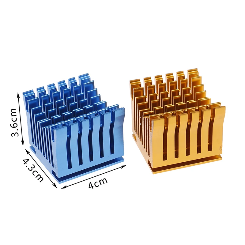 DIY Aluminium Northbridge Heatsink Cooler Motherboard Radiator For PC Computer Case South North Bridge Chipset Cooling